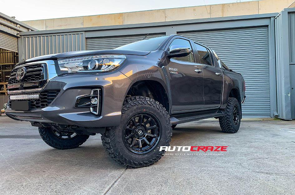 TOYOTA HILUX N80 4WD TORQUE MATTE BLACK